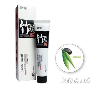 新聞竹炭鹽牙膏(120g青鹽薄荷香型)