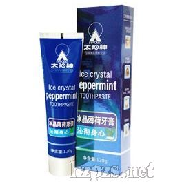 冰晶薄荷牙膏