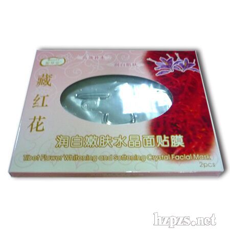 藏紅花嫩白潤膚水晶面膜