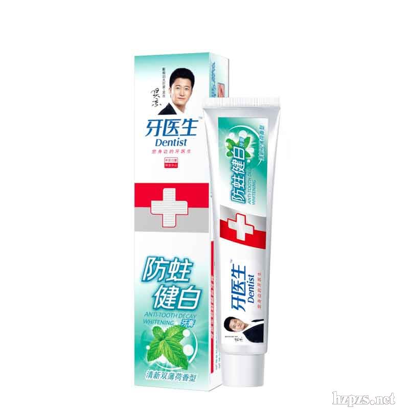 120g牙醫(yī)生防蛀健白牙膏