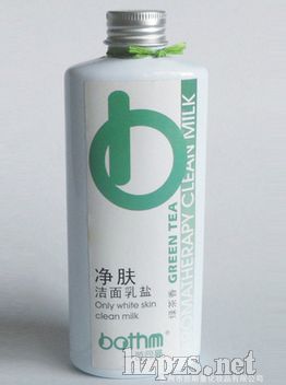 芭司曼綠茶凈膚潔面乳鹽