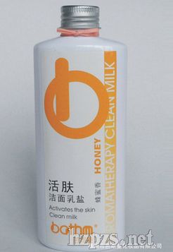 芭司曼蜂蜜活膚潔面乳鹽