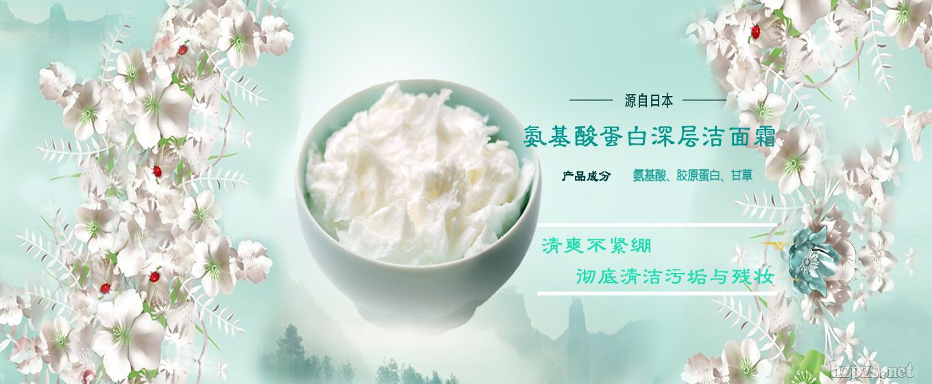 日本進口氨基酸蛋白深層潔面霜