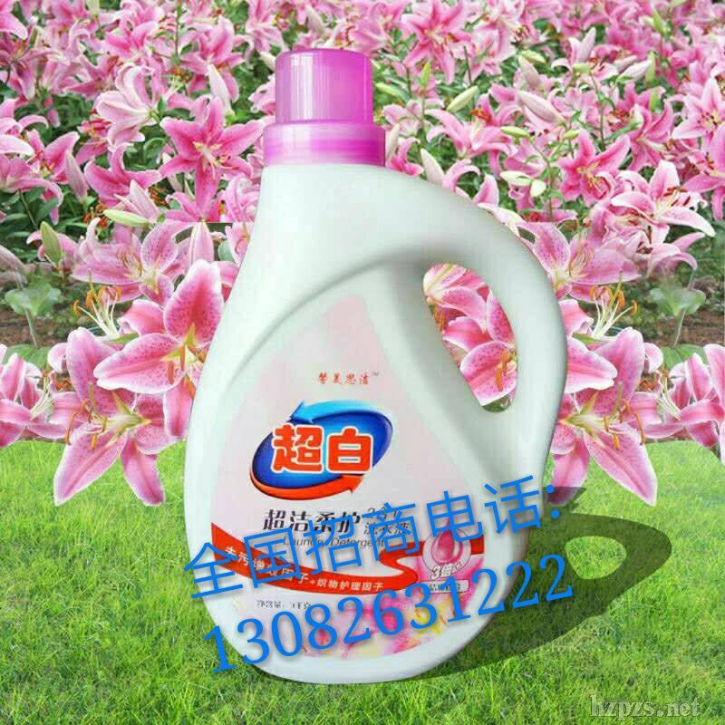 超白植翠護(hù)理桶裝洗衣液