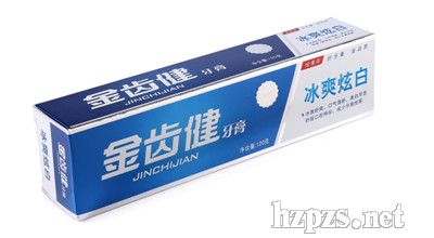 金齒健牙膏系列(冰爽炫白)