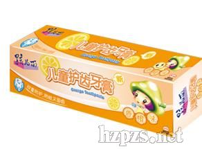 孩兒面兒童護(hù)齒牙膏(香橙味)