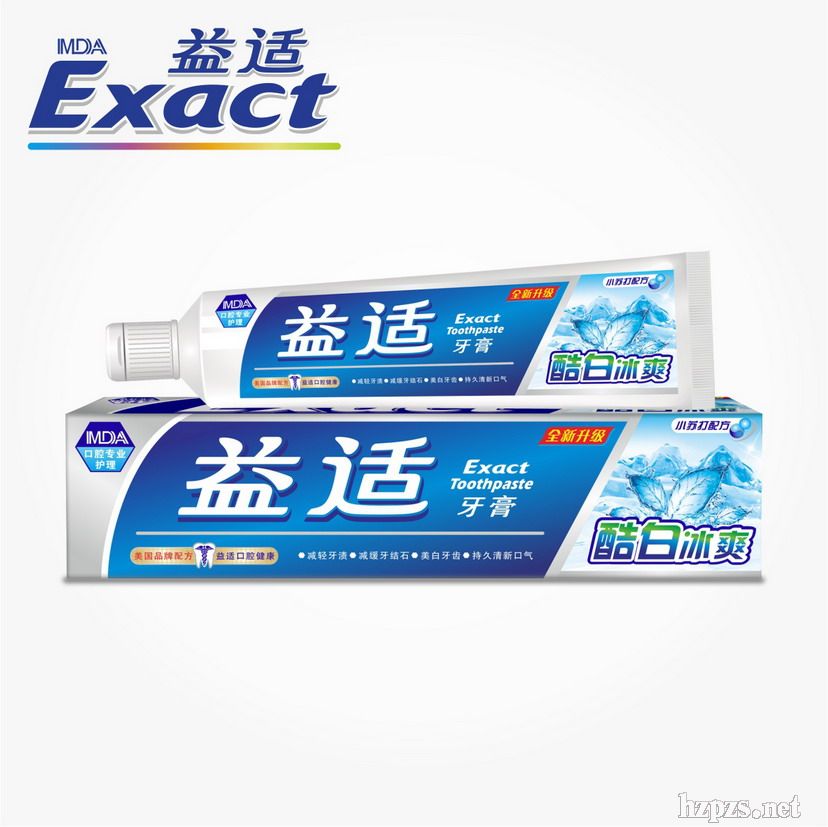 益適酷白冰爽牙膏