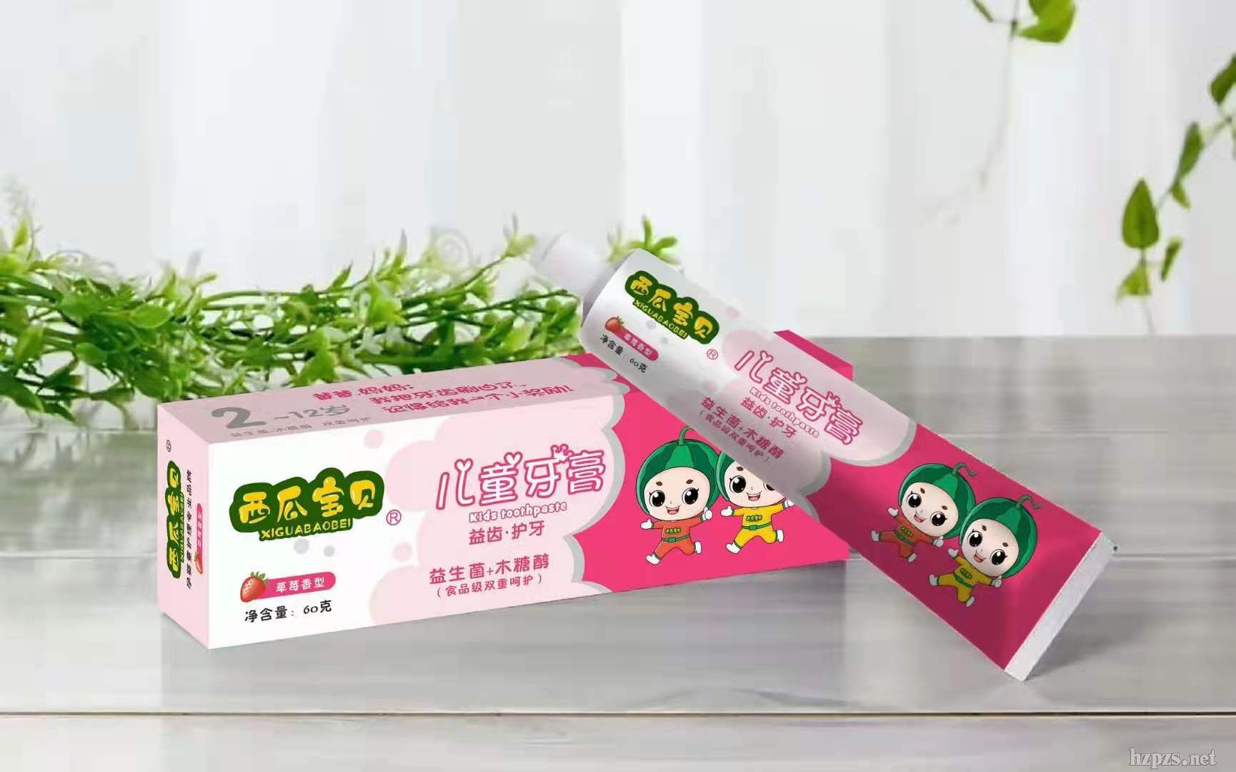 兒童牙膏--西瓜寶貝