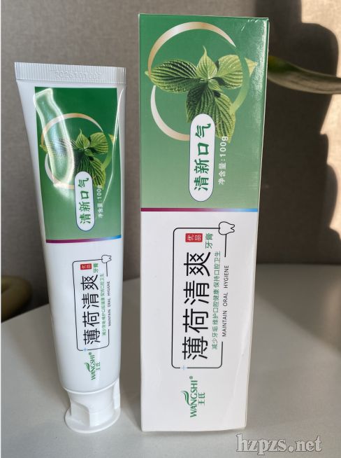 100g王氏薄荷清爽牙膏